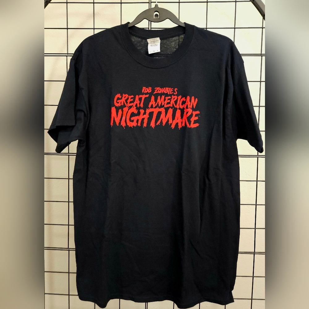Rob Zombie's Great American Nightmare Black T-Shirt